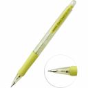 Тщательно продуманный эргономичный дизайн, высокая функциональность, удобная каучуковая подушечка для пальцев. Наличие в механическом карандаше специального амортизирующего механизма, который пружинит внутри пишущего узла, позволяет грифелю подстраиваться под силу нажима при письме и защищает его от поломок. Система «скользящего» грифеля обеспечивает его непрерывное поступление к пишущему узлу без нажатия на кнопку подачи грифеля - можно писать без остановки. А уникальная запатентованная система Zero Slider, используемая при производстве пишущих узлов механических карандашей PENAC, позволяет грифелю писать намного дольше чем в обычных механических карандашах. При стандартной длине грифеля 60 мм она увеличивает длину письма на 20 %. Грифели из композиции синтетических смол и графита отличаются высокой эластичностью, мягкостью письма и яркостью линий. Суперпрочное полимерное покрытие уменьшает возможность случайных поломок грифелей при письме и обеспечивает их экономичное использование. В корпус карандаша можно одновременно загрузить 5 грифелей, которые будут выходить один за другим. Под съемным колпачком - ластик, не содержащий ПВХ, который быстро и чисто удаляет надписи. Толщина грифеля 0,5 мм, твердость НВ. Тщательно продуманный эргономичный дизайн, высокая функциональность, удобная каучуковая подушечка для пальцев. Наличие в механическом карандаше специального амортизирующего механизма, который пружинит внутри пишущего узла, позволяет грифелю подстраиваться под силу нажима при письме и защищает его от поломок. Система «скользящего» грифеля обеспечивает его непрерывное поступление к пишущему узлу без нажатия на кнопку подачи грифеля - можно писать без остановки. А уникальная запатентованная система Zero Slider, используемая при производстве пишущих узлов механических карандашей PENAC, позволяет грифелю писать намного дольше чем в обычных механических карандашах. При стандартной длине грифеля 60 мм она увеличивает длину письма на 20 %. Грифели из композиции синтетических смол и графита отличаются высокой эластичностью, мягкостью письма и яркостью линий. Суперпрочное полимерное покрытие уменьшает возможность случайных поломок грифелей при письме и обеспечивает их экономичное использование. В корпус карандаша можно одновременно загрузить 5 грифелей, которые будут выходить один за другим. Под съемным колпачком - ластик, не содержащий ПВХ, который быстро и чисто удаляет надписи. Толщина грифеля 0,5 мм, твердость НВ.