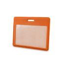 Бейдж FLEXPOCKET Карман для пропуска, бейджа или проездного из экокожи, горизонтальный Бейдж FLEXPOCKET Карман для пропуска, бейджа или проездного из экокожи, горизонтальный