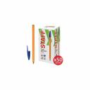 Шариковая ручка предназначена для работы и учебы. Ручка имеет оранжевый шестигранный корпус. Детали выполнены в цвет чернил. Ручка снабжена сменным стержнем длиной 132 мм, что позволяет увеличить срок службы. Диаметр пишущего узла, равный 1 мм, создает ровную линию письма, равную 0,5 мм. Цвет чернил - синий. Шариковая ручка предназначена для работы и учебы. Ручка имеет оранжевый шестигранный корпус. Детали выполнены в цвет чернил. Ручка снабжена сменным стержнем длиной 132 мм, что позволяет увеличить срок службы. Диаметр пишущего узла, равный 1 мм, создает ровную линию письма, равную 0,5 мм. Цвет чернил - синий.