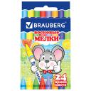Восковые мелки BRAUBERG Восковые мелки Восковые мелки BRAUBERG Восковые мелки