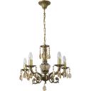 Подвесная люстра Abrasax Sylvia L.8110-5BR в виде свечи Подвесная люстра Abrasax Sylvia L.8110-5BR в виде свечи