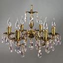 Подвесная люстра Ambiente by Brizzi Benisa 2226/6 PB Tear Drop Подвесная люстра Ambiente by Brizzi Benisa 2226/6 PB Tear Drop