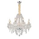 Подвесная люстра хрустальная Aployt Koletta APL.755.03.08 в виде свечи Подвесная люстра хрустальная Aployt Koletta APL.755.03.08 в виде свечи