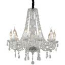 Подвесная люстра для гостиной для 20 кв.м Aployt Marunia APL.814.03.10 в виде свечи Подвесная люстра для гостиной для 20 кв.м Aployt Marunia APL.814.03.10 в виде свечи