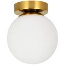 Настенно-потолочный светильник Arte Lamp Alcor A2224PL-1PB в форме шара Настенно-потолочный светильник Arte Lamp Alcor A2224PL-1PB в форме шара