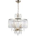 Люстра подвесная хрустальная Citilux Инга CL335163 с подвесками Люстра подвесная хрустальная Citilux Инга CL335163 с подвесками