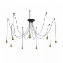 Подвесной светильник паук Citilux Jedison CL451091 Подвесной светильник паук Citilux Jedison CL451091