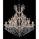 Большая люстра Crystal Lux HOLLYWOOD SP16+8+8 GOLD подсвечник Большая люстра Crystal Lux HOLLYWOOD SP16+8+8 GOLD подсвечник