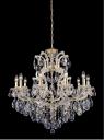 Подвесная люстра Crystal Lux ISABEL SP11 GOLD/TRANSPARENT Подвесная люстра Crystal Lux ISABEL SP11 GOLD/TRANSPARENT