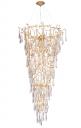 Подвесная люстра Crystal Lux REINA SP34 D1200 GOLD PEARL Подвесная люстра Crystal Lux REINA SP34 D1200 GOLD PEARL