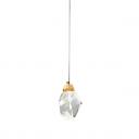 Подвесной светильник Delight Collection Crystal rock II 9701P/1 brass Подвесной светильник Delight Collection Crystal rock II 9701P/1 brass