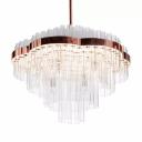 Подвесная люстра Delight Collection Crystal Chemistry GP15071-L RG Подвесная люстра Delight Collection Crystal Chemistry GP15071-L RG