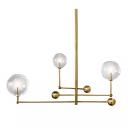 Люстра на штанге Delight Collection Globe Mobile KG0835P-3 brass Люстра на штанге Delight Collection Globe Mobile KG0835P-3 brass
