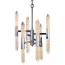 Люстра led подвесная с хромированной арматурой MD17003025-12B DeLight Collection Shard chrome Люстра led подвесная с хромированной арматурой MD17003025-12B DeLight Collection Shard chrome