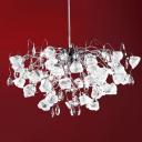 Подвесная люстра Eletto Rosa Bianco EL325P15.1 с цветами Подвесная люстра Eletto Rosa Bianco EL325P15.1 с цветами