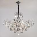 Подвесная люстра Crystal 10080/12 хром Подвесная люстра Crystal 10080/12 хром