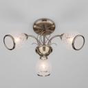 Потолочная люстра Eurosvet 30026/3 античная бронза Потолочная люстра Eurosvet 30026/3 античная бронза