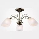 Люстра на штанге Eurosvet Stefanie 30107/3 античная бронза Люстра на штанге Eurosvet Stefanie 30107/3 античная бронза