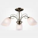 Люстра на штанге Eurosvet Stefanie 30107/3 античная бронза Люстра на штанге Eurosvet Stefanie 30107/3 античная бронза