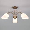 Люстра на штанге Eurosvet 30107/3 античная бронза Люстра на штанге Eurosvet 30107/3 античная бронза