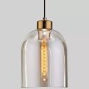 Подвесной светильник Eurosvet Tandem 50119/1 латунь Подвесной светильник Eurosvet Tandem 50119/1 латунь