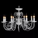 Подвесная люстра Eurosvet Tomas 60018/8 белый с золотом Подвесная люстра Eurosvet Tomas 60018/8 белый с золотом