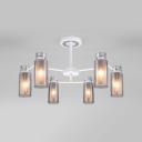 Люстра на штанге Eurosvet Amado 70115/6 белый Люстра на штанге Eurosvet Amado 70115/6 белый