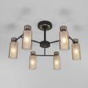 Потолочная люстра Eurosvet Amado 70115/6 черный Потолочная люстра Eurosvet Amado 70115/6 черный