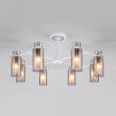 Люстра на штанге Eurosvet Amado 70115/8 белый Люстра на штанге Eurosvet Amado 70115/8 белый