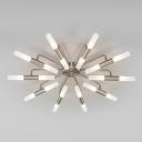 Потолочная люстра WiFi светодиодная с управлением смартфоном Bogate's Bastone 347 никель (Умный дом, Алиса, WiFi, голосовое управление) Потолочная люстра WiFi светодиодная с управлением смартфоном Bogate's Bastone 347 никель (Умный дом, Алиса, WiFi, голосовое управление)