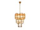 Подвесная люстра iLamp Tribeca MD0276-11C GOLD+CLEAR Подвесная люстра iLamp Tribeca MD0276-11C GOLD+CLEAR
