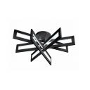 Потолочная люстра светодиодная диммируемая с пультом 9082-R800-X 128W BK iLedex Stalker Потолочная люстра светодиодная диммируемая с пультом 9082-R800-X 128W BK iLedex Stalker