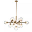 Подвесная люстра Indigo Cocoon 11008/13P Brass V000121 Подвесная люстра Indigo Cocoon 11008/13P Brass V000121