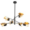 Подвесная люстра Indigo Severo 10004/6R Black V000174 Подвесная люстра Indigo Severo 10004/6R Black V000174