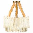 Подвесная каскадная люстра хрустальная L'Arte Luce Glacier L05010 Подвесная каскадная люстра хрустальная L'Arte Luce Glacier L05010
