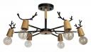 Люстра на штанге Loft it Sven 10024/6 Black Люстра на штанге Loft it Sven 10024/6 Black