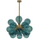 Потолочная люстра 10130/18 Blue Loft It Miracle шарики Потолочная люстра 10130/18 Blue Loft It Miracle шарики