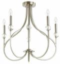 Люстра на штанге Lumion Mackenzie 4495/5C Цвет арматуры никель Люстра на штанге Lumion Mackenzie 4495/5C Цвет арматуры никель