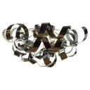 Большая потолочная люстра IP21 Lussole Loft Briosco GRLSA-5907-09 Большая потолочная люстра IP21 Lussole Loft Briosco GRLSA-5907-09