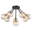 Потолочная люстра IP21 светодиодная Lussole LGO Ouachita GRLSP-8275 шарики Потолочная люстра IP21 светодиодная Lussole LGO Ouachita GRLSP-8275 шарики