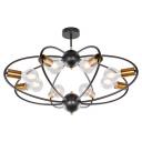 Потолочная люстра IP21 Lussole LGO Garland LSP-8375 Потолочная люстра IP21 Lussole LGO Garland LSP-8375