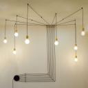 Подвесной светильник паук Lussole Loft Fairbanks LSP-9554 Подвесной светильник паук Lussole Loft Fairbanks LSP-9554