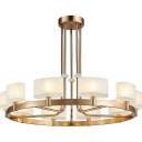 Потолочная люстра Newport 4330 4338+2/C new gold Потолочная люстра Newport 4330 4338+2/C new gold