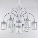 Подвесная люстра Newport 4500 4506+3/C chrome Подвесная люстра Newport 4500 4506+3/C chrome