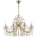 Подвесная люстра хрусталь Odeon Light Versia 4977/8 подсвечник с подвесками Подвесная люстра хрусталь Odeon Light Versia 4977/8 подсвечник с подвесками