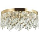 Потолочная люстра для гостиной в стиле модерн хрустальная Odeon Light Dakisa 4986/6C Потолочная люстра для гостиной в стиле модерн хрустальная Odeon Light Dakisa 4986/6C