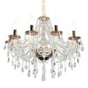 Подвесная люстра Omnilux Gadoni OML-74803-10 подсвечник с подвесками Подвесная люстра Omnilux Gadoni OML-74803-10 подсвечник с подвесками