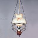 Подвесной светильник под старину в виде керосиновой лампы L.2400M Reccagni Angelo 2400 L 2400M Подвесной светильник под старину в виде керосиновой лампы L.2400M Reccagni Angelo 2400 L 2400M