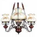 Подвесная люстра Reccagni Angelo 2401 L 2401/3+1 Подвесная люстра Reccagni Angelo 2401 L 2401/3+1