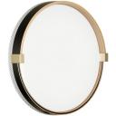 Настенно-потолочный светильник Sonex Olidi Black 7647/CL PALE SN пластик/белый/черный/золотой LED 30Вт 4000К D340 IP43 Настенно-потолочный светильник Sonex Olidi Black 7647/CL PALE SN пластик/белый/черный/золотой LED 30Вт 4000К D340 IP43